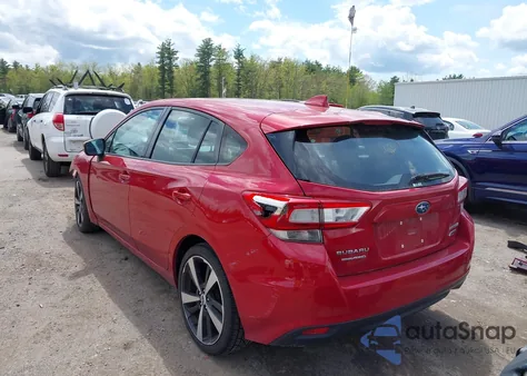2017 Subaru Impreza 2.0I Sport из США, поврежденный, VIN 4S3GTAL63H3719099